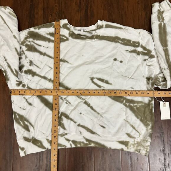 GOOD AMERICAN Boyfriend Sweatshirt Tie-Dye Pullover NWT - Picture 11 of 11